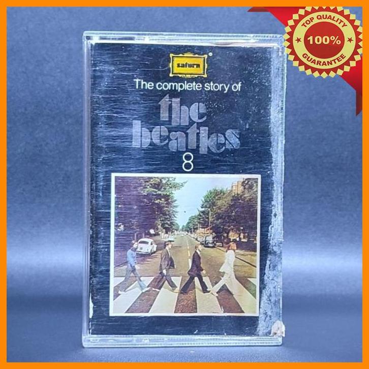 (cdau) kaset pita the beatles - the complete story of 8 original