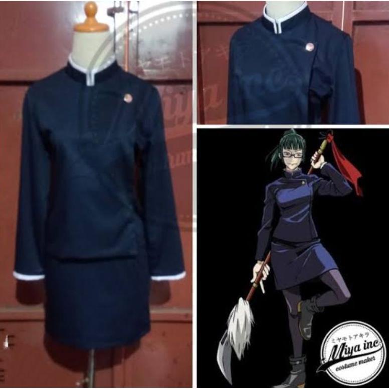 Diskon [Cosplay]Zenin Maki Jujutsu Kaisen Anime Promo