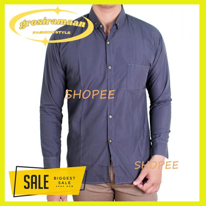 KOREA FASHION STYLE KEMEJA PRIA LNG 1772 EKSLUSIF !!