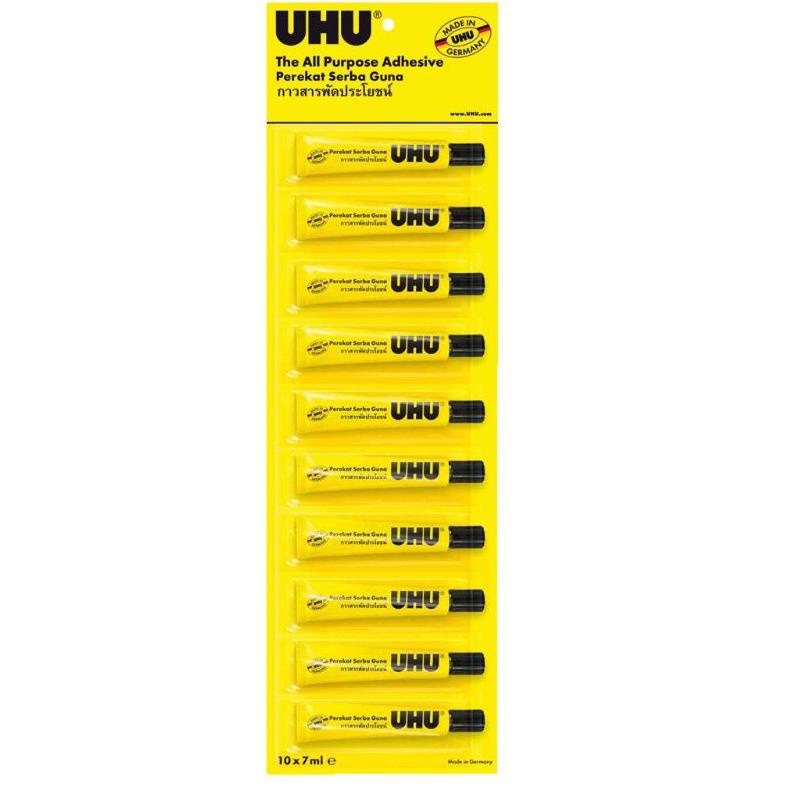 

Kiyos Lem UHU Cair/Lem Serbaguna UHU 7ML ( 1set/10pcs ) KB003