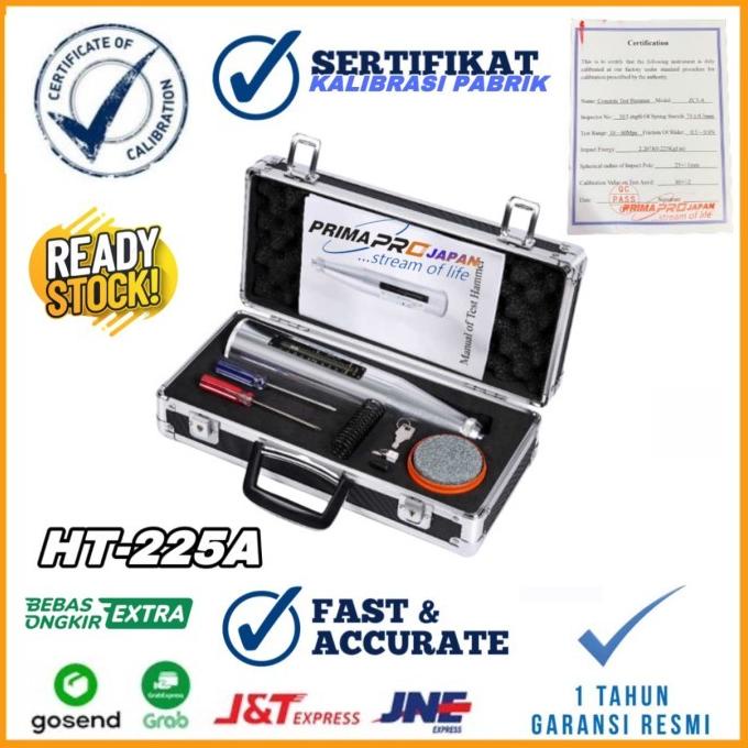 Concrete Test Hammer Ht-225A - Hammer Test Analog Ht-225 A Hammer Test