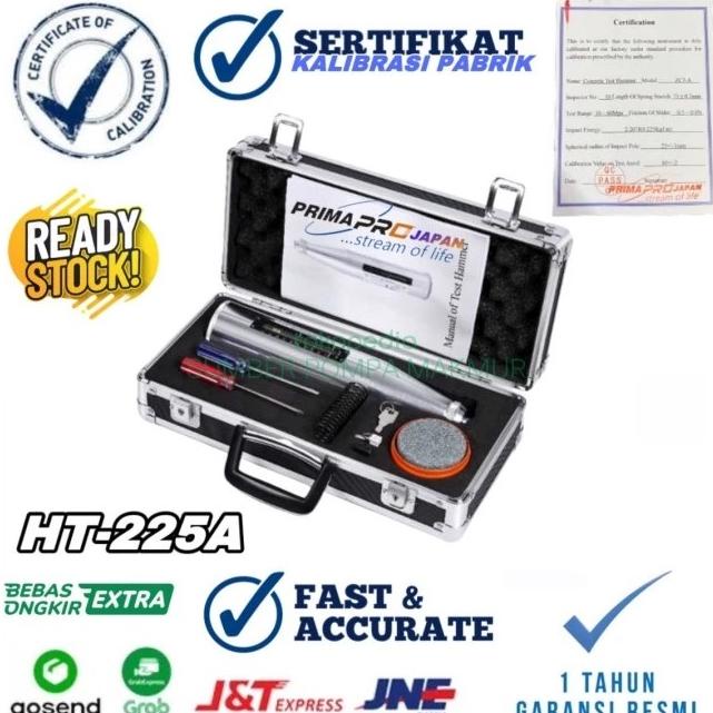 Concrete Test Hammer Ht-225A - Hammer Test Analog Ht-225 A Hammer Test