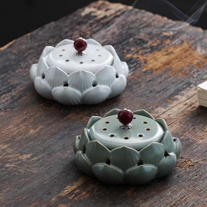 Pembakar Dupa Cina, Rumah Tangga Keramik Ukuran Besar Dupa Dalam Ruangan