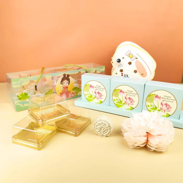 

Box Mika Tali Set Mooncake Mb / Hampers Jinjing Kue Bulan 125Gr 055