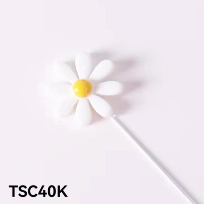 #####] TSC40 - Hiasan Tusukan Kue Cake Topper Bunga Matahari (1)