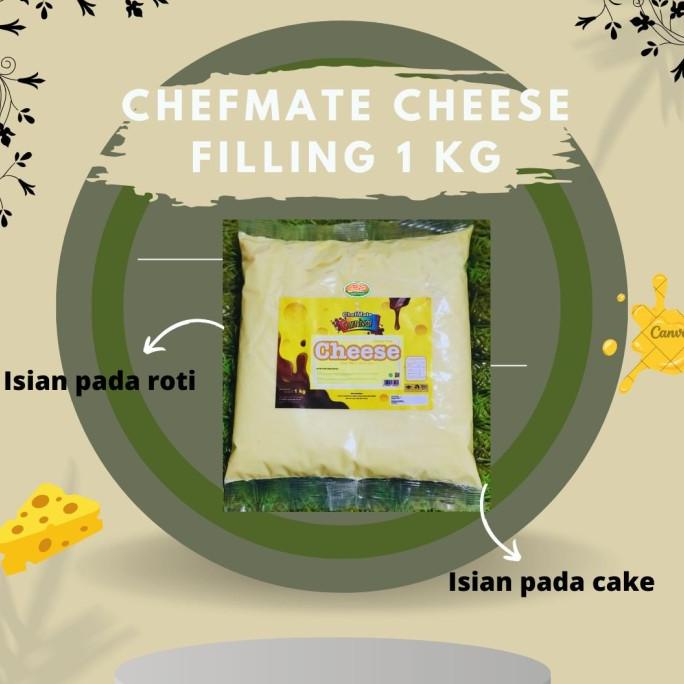 

langsung order saja] CHEFMATE CHEESE FILLING 1KG