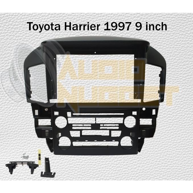 Frame head unit android Toyota Harrier 1997 9 inch