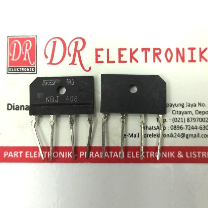 Diskon Dioda bridge 4a 5 KBJ 408 ampere 800v jembatan sisir 4 kiprok dre3 Ayo Beli