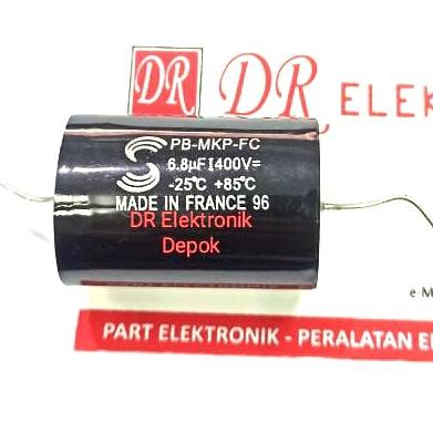 Kapasitor MKP SOLUN Solen 6.8uf 6,8uf 685 400v Original 6,8 uf 400 v dre3 Murah