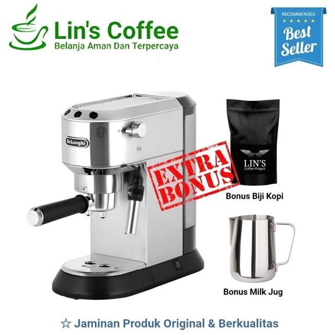 +++++] Delonghi EC685 M / Dedica coffee maker EC 685 M / metalik silver
