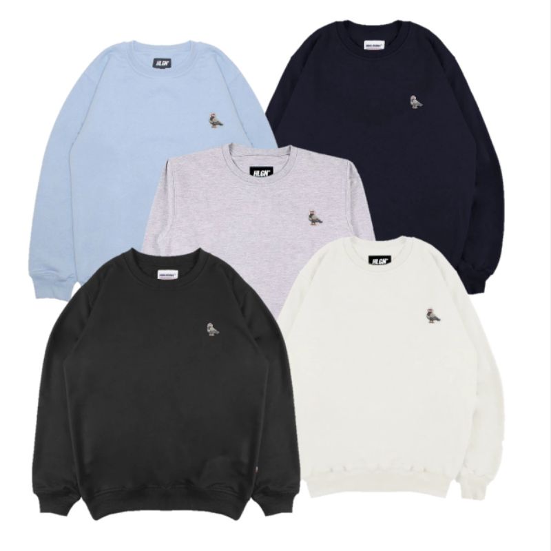 Hooligans Crewneck Bold Pigeon Series