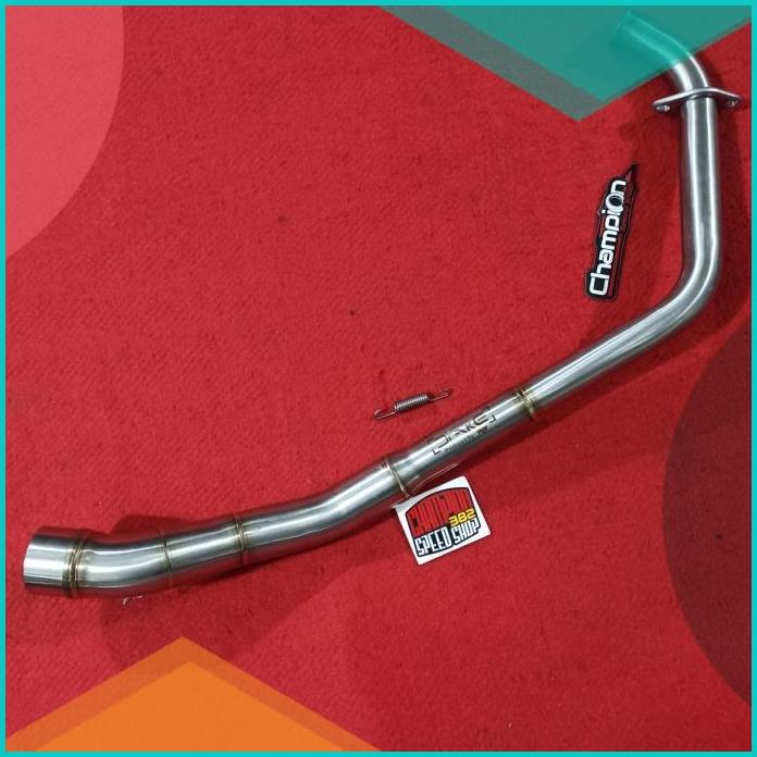 Pipa Header Kit Leher Knalpot Inlet 54mm Drake R9 Yamaha MT15 MT-15 2