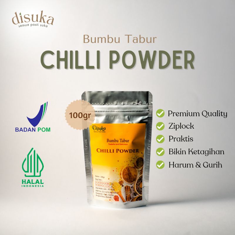 

Cabe Bubuk - Chilli Powder 100 gram