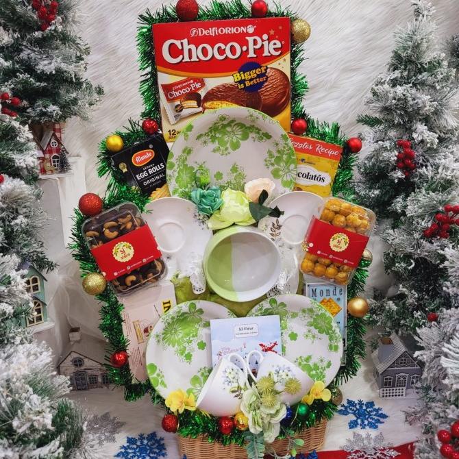 

Terlarisss - Paket Dekorasi Hampers Natal Christmas Parcel Hadiah Kue Kering 235 - Langsung Kirim