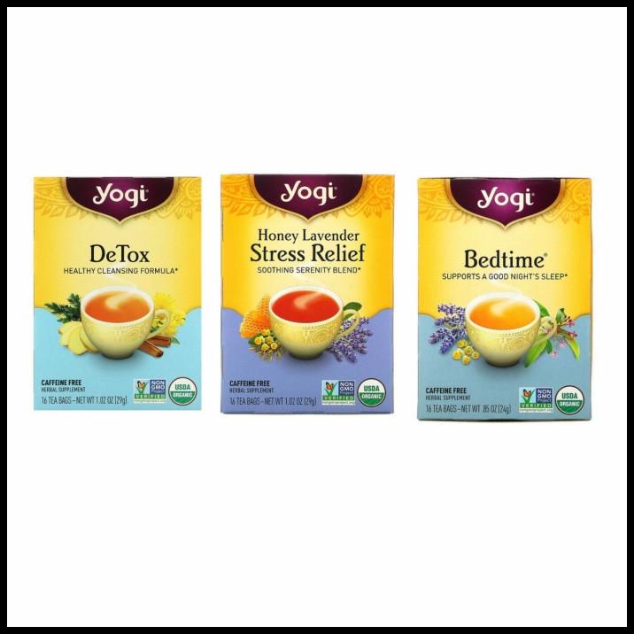 

DISKON YOGI TEA TEH KESEHATAN HERBAL ORGANIK 16 TEA BAGS !!!