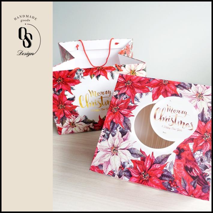 

DISKON BOX CAKE NATAL DUS CHRISTMAS KOTAK KUE PACKAGING HAMPERS BINGKISAN !