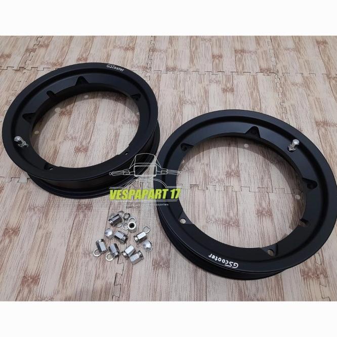 Velg Vespa Gs Scooter Uno Black