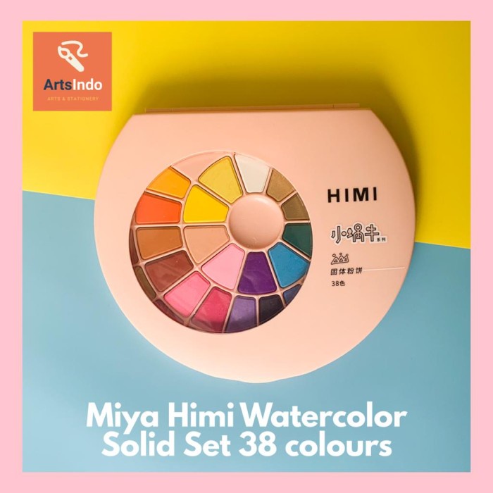 

Terlaris Cat Air Watercolor Miya Set 38Colors Promo Terbaru