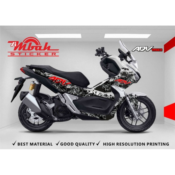 ✅Termurah Decal Adv 150 / Decal Honda Adv / Sticker Honda Adv / Sticker Adv Berkualitas