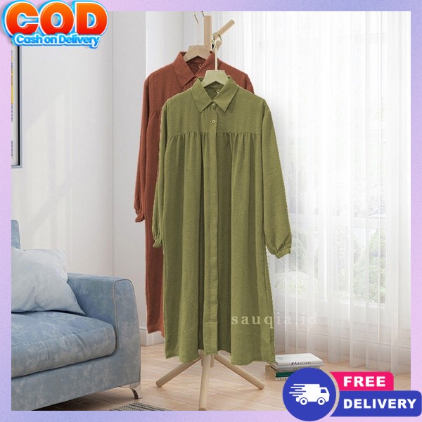 Tunik Kekinian Long Tunik Kuliah Tunix Import Premium Atasan Wanita Thunik Baju Murah Atasan Tunic W