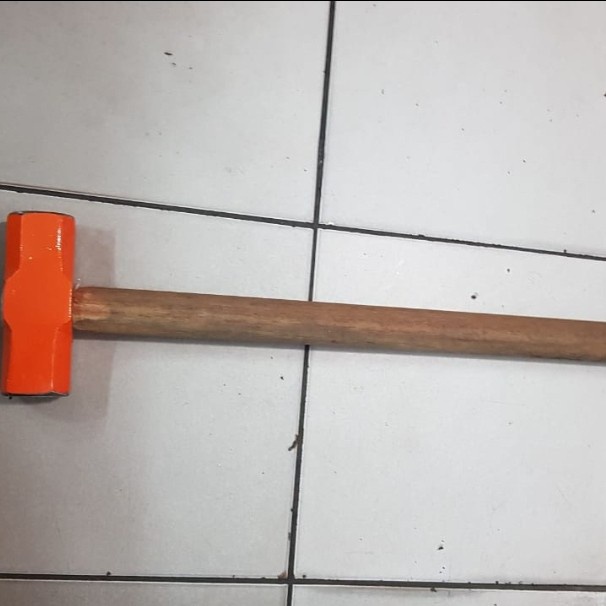 ✅COD Palu Batu 8Kg / 16 Lb Gagang Kayu Terbaru
