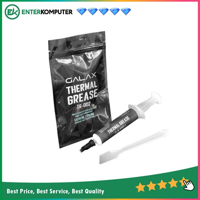 

Galax Thermal Paste Tg-002 (High Perfomance - Extreme Cooling) - 3Gr Original 100% Dan Terpercaya