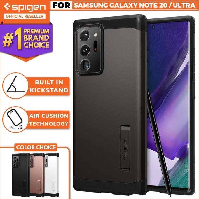 SALE Case Samsung Galaxy Note 20 / Ultra Spigen Tough Armor Anti Shock - Note 20 Ultra, Gunmetal Ter