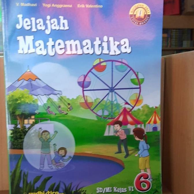 

SALE Jelajah Matematika sd kelas 6 K13 yudistira Termurah