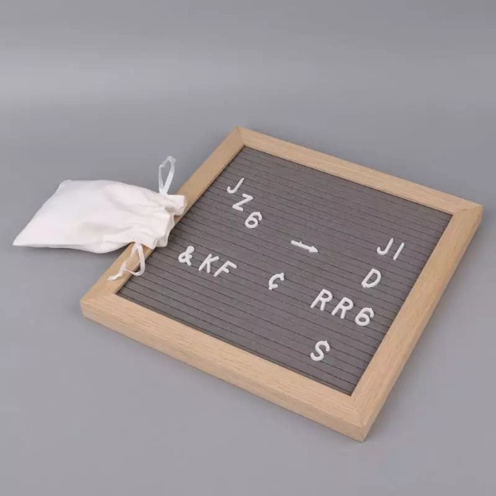 

Changable Felt Letter Board 10 / Diy Felt Letter Board