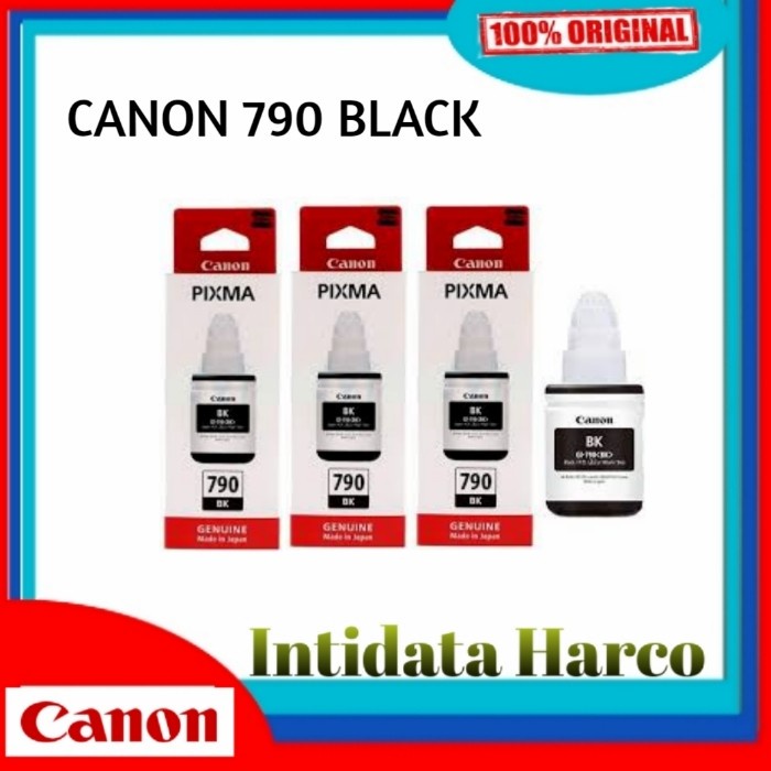 

Sarila Canon Tinta Botol Gi 790 Black ( Bk ) Gi790 B Original 100%