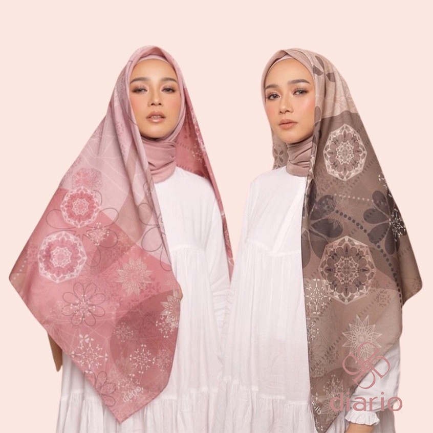 STYLISH HIJAB DAILY Diario - Kerudung Segi Empat Printing Collection