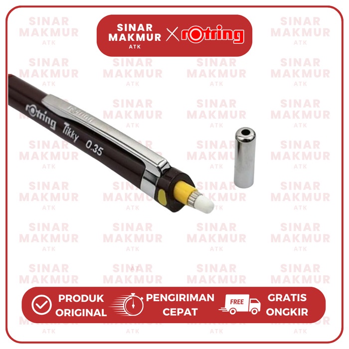 

PENSIL MEKANIK/MECHANICAL PENCIL TIKKY 0.35/0.5/0.7/1.0 ROTRING (PCS)