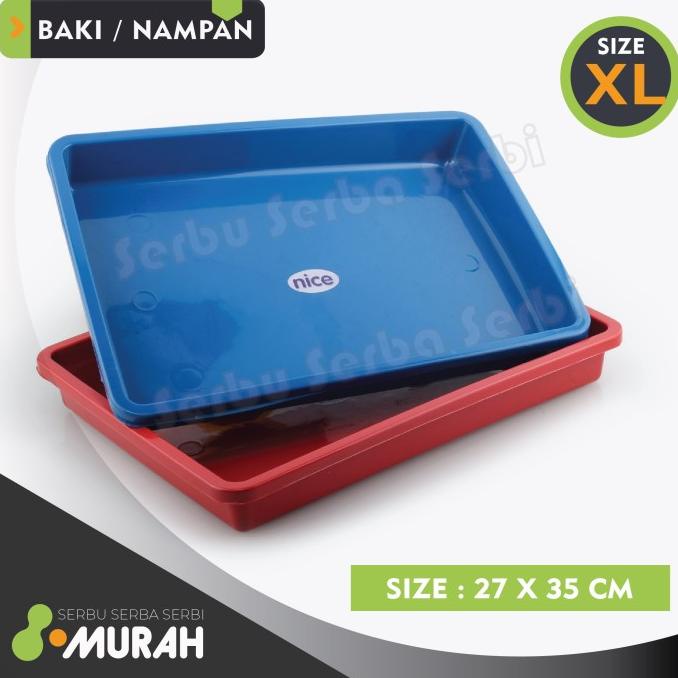 ------] Baki / Nampan Plastik Baki Plastik DINDA - 04 - Kotak Penyimpanan