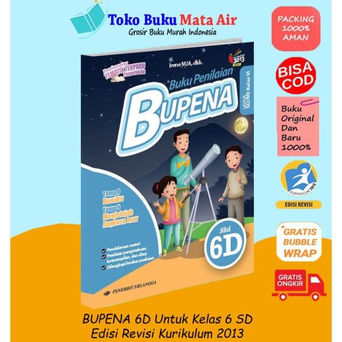 

SALE BEST SELLER ORIGINAL BUPENA 6D K13N , IRENE . ERLANGGA Termurah