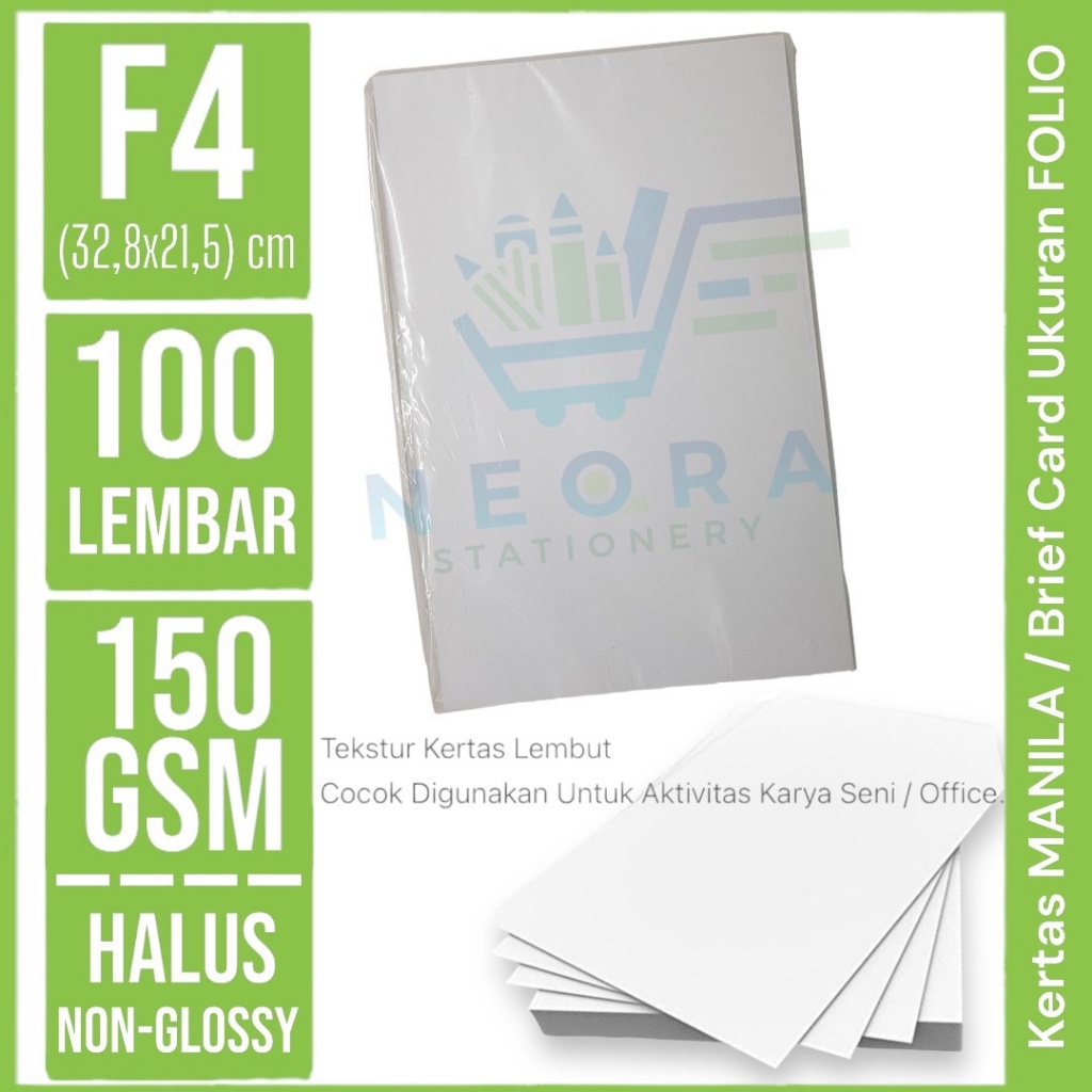 

KERTAS MANILA PUTIH FOLIO / KERTAS GAMBAR PUTIH FOLIO