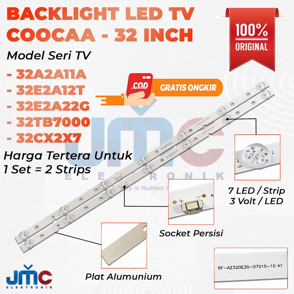 Trendy BACKLIGHT TV LED COOCAA 32 INC 32A2A11A 32TB7000 32E2A22G 32E2A12T 32C2X7 RF-AZ320E30-0701S-1