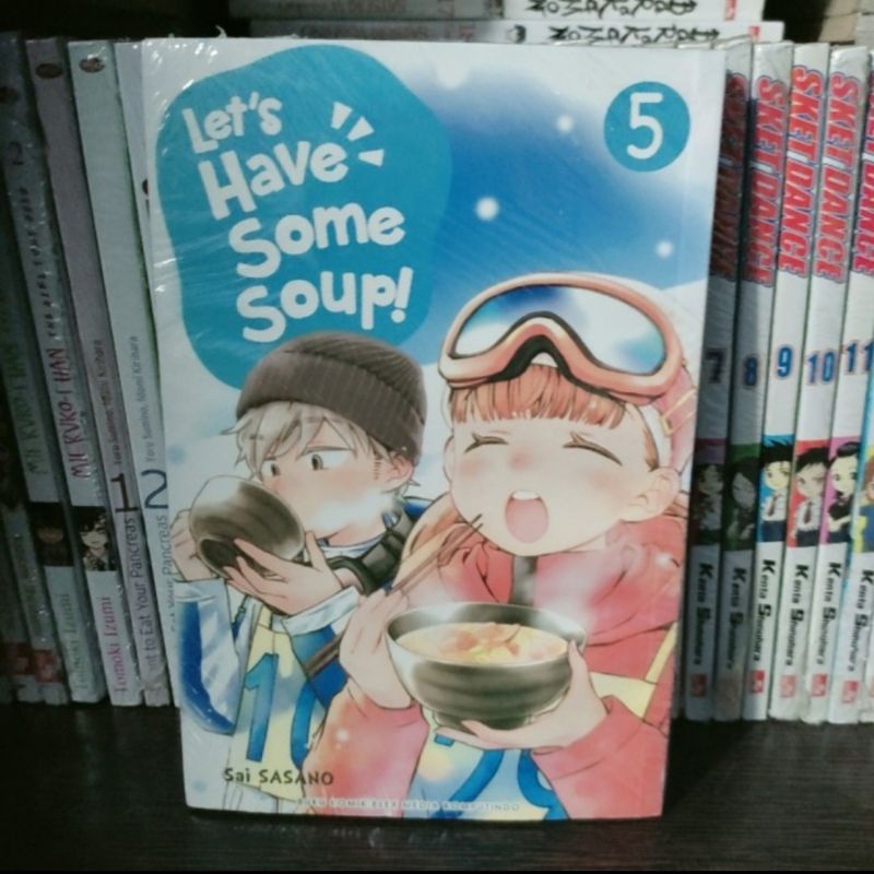 komik let's have some soup vol 5 segel