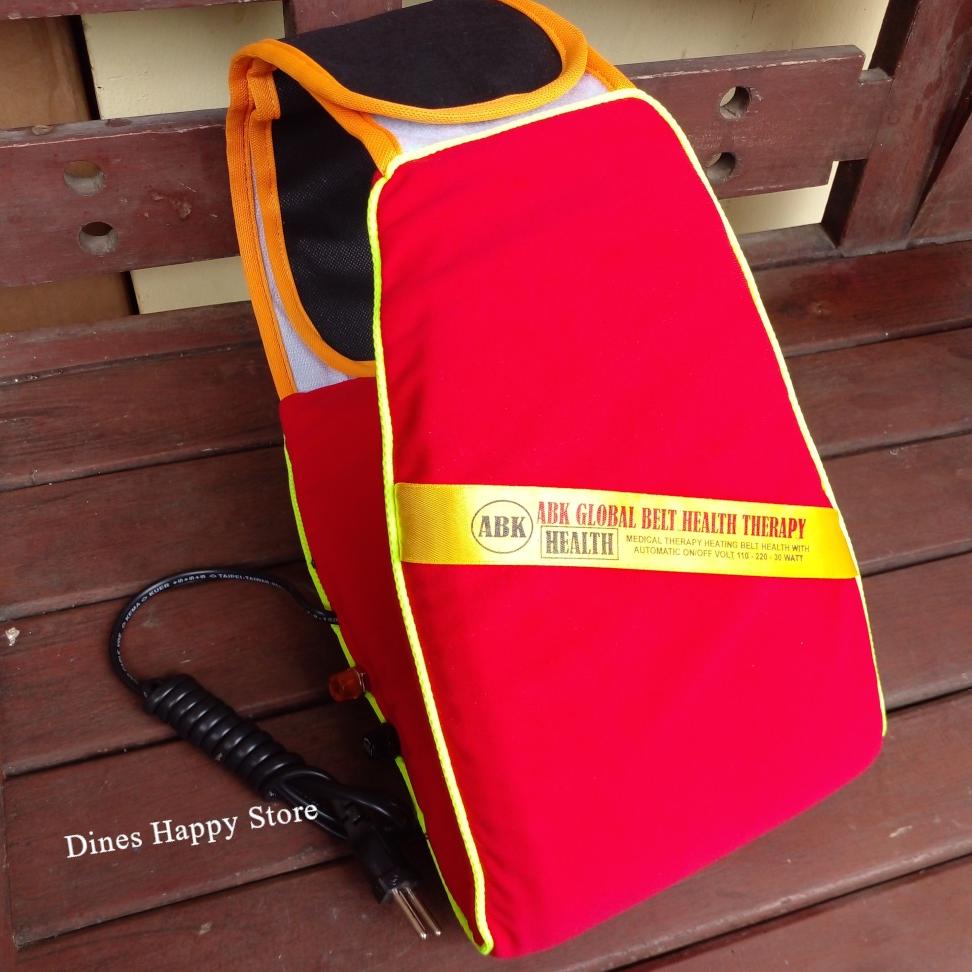 Kiyos Sabuk Bantal Pasir Hangat Elektrik Terapi Penghangat Perut Nyeri Sakit Pinggang Pemanas Listri