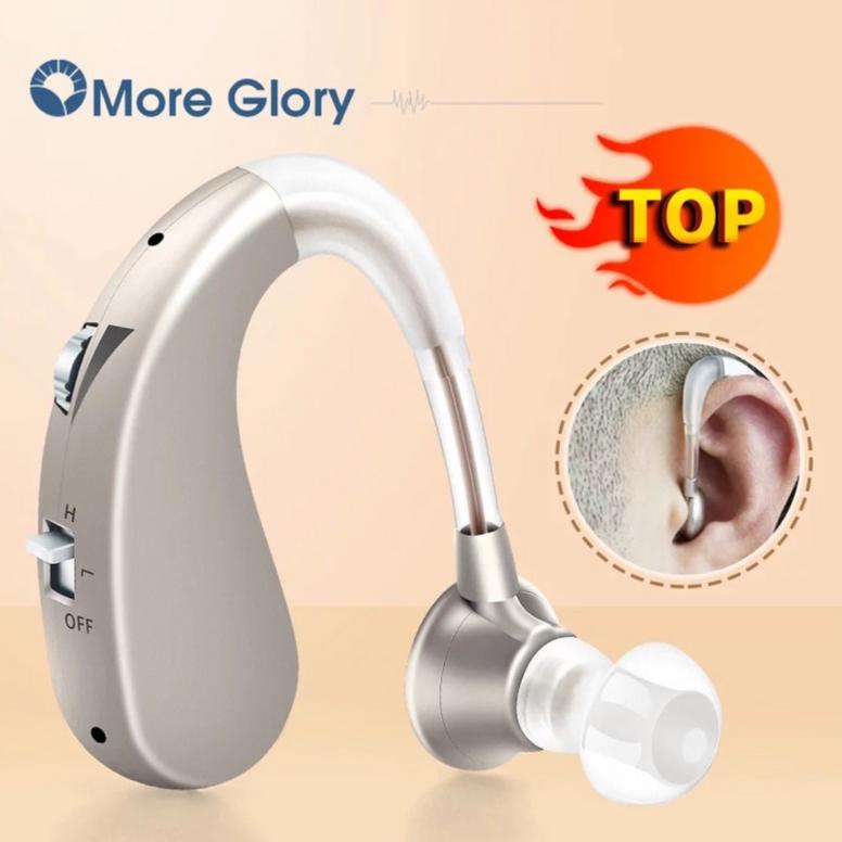 Kiyos Rechargergeable Alat Pendengaran Telinga Alat Bantu Dengar Mini Digital KB005
