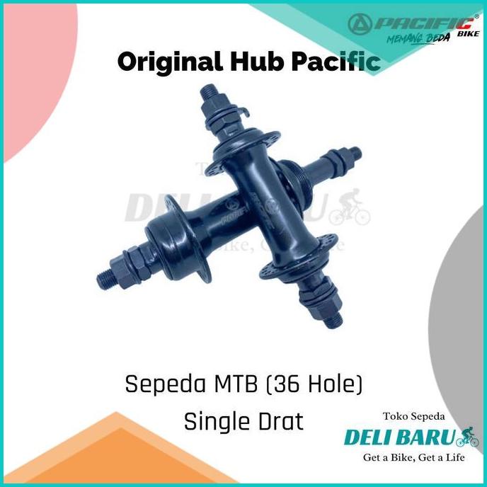 Pacific Hub 36 hole single drat sepeda MTB, lipat, minion, federal 20