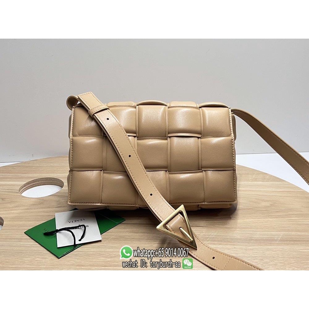 BV padded cassette shoulder flap baguette messenger socialite banquet dinner clutch case camera bag