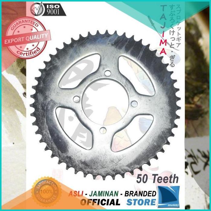 Gigi Tarik 428-50T YAMAHA Jupiter Z Lama Gir Blkg Sprocket Gear TAJIM