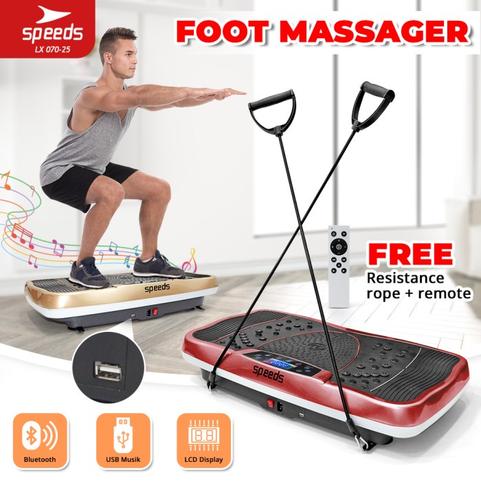 Produk Terbaik] SPEEDS Body Slimmer Massager Alat Olahraga Pelangsing Tubuh 070-25