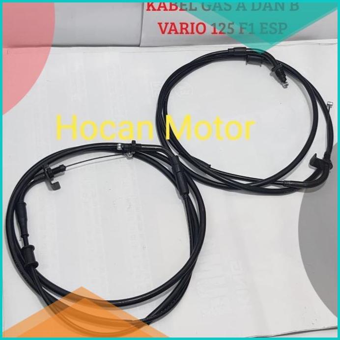 KABEL GAS ATAS BAWAH VARIO 125 F1 VARIO 150 F1 BEST QUALITY 20JVLZ3 l