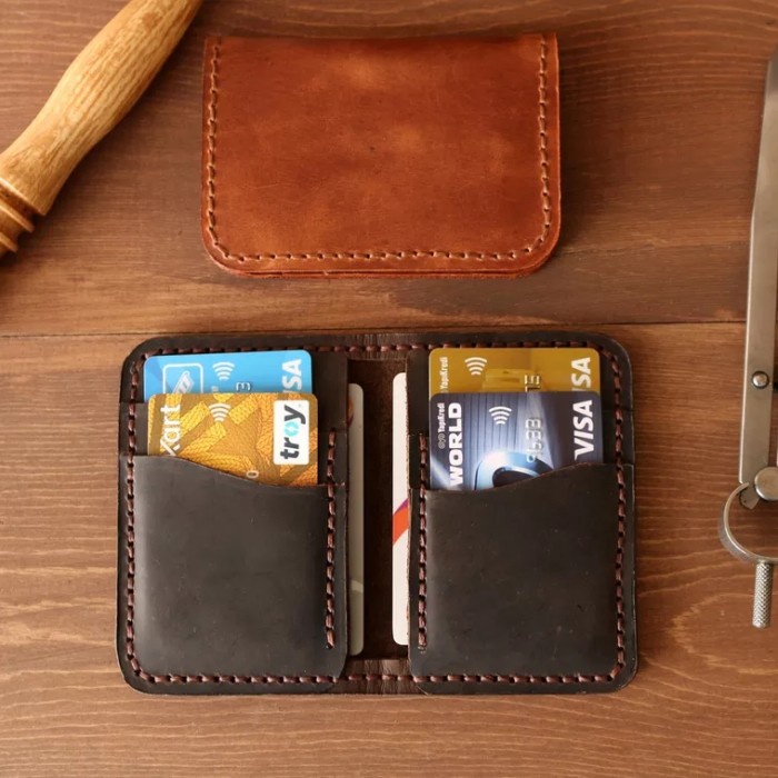 

Promo Dompet Kartu Kulit Asli- Card Holder Leather - Dompet Kartu Kulit