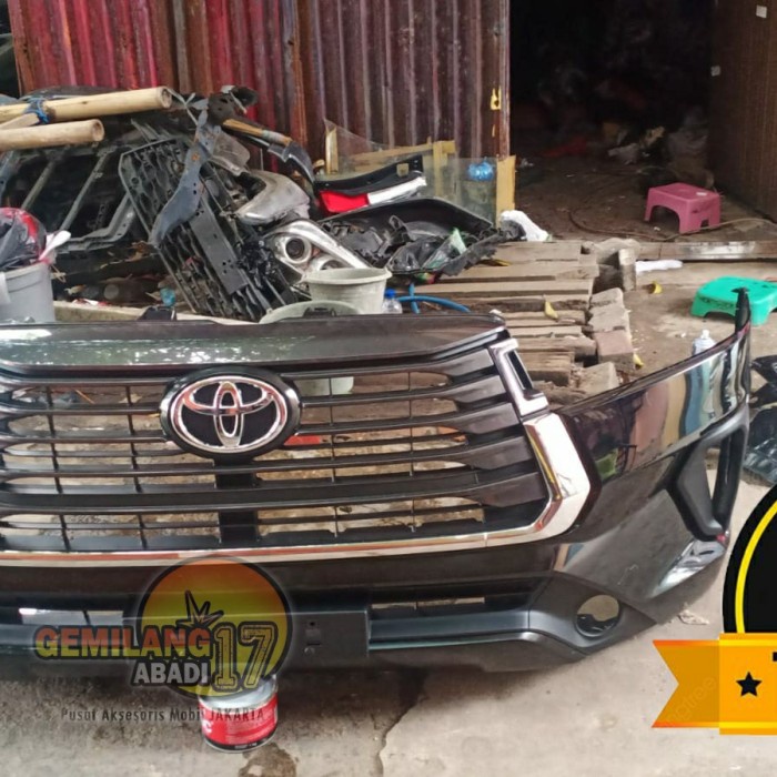 {BEKAS} bumper gril bemper facelift innova reborn 2021 original Murah