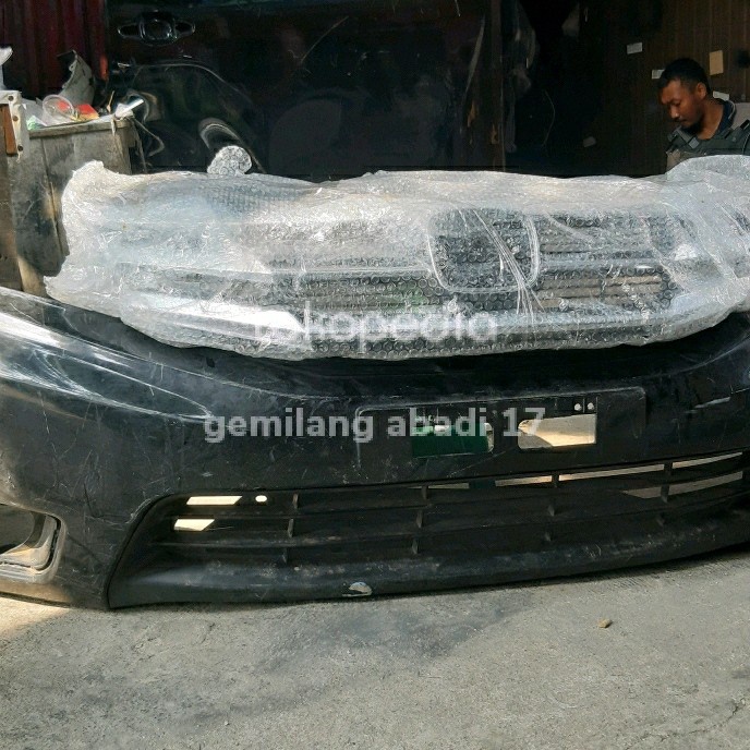{BEKAS} bumper honda city dan gril 2012 facelift lengka ram original copotan Berkualitas