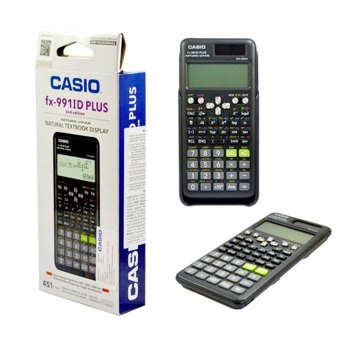 

Kalkulator CASIO FX-991 ID Plus 2nd Scientific
