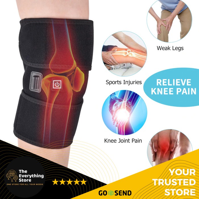 256 magnet infra merah 2.0 / Terapi sendi lutut Original Erin MI