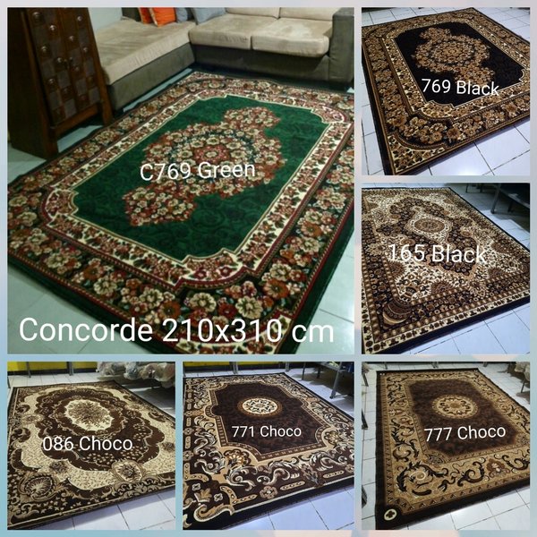 Karpet Permadani Besar Jumbo Tebal Concorde 210x310 cm